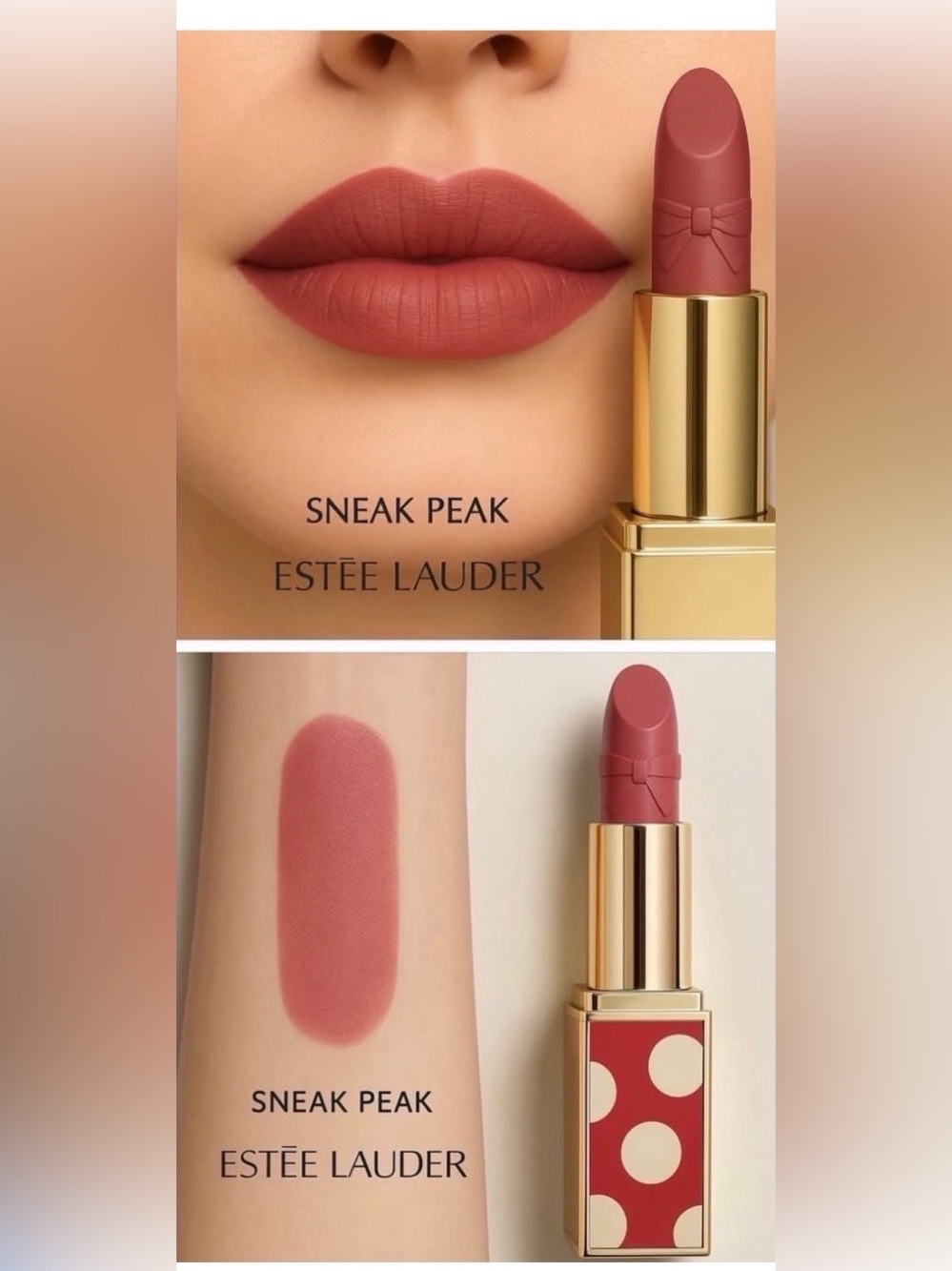 NEW 2025 Holiday Limited Edition Estee Lauder SNEAK PEAK Lipstick Full Size